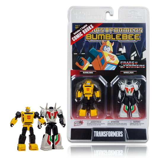 Bumblebee and Wheeljack w/Comic (Page Punchers: Transformers) 3" 2-Pack