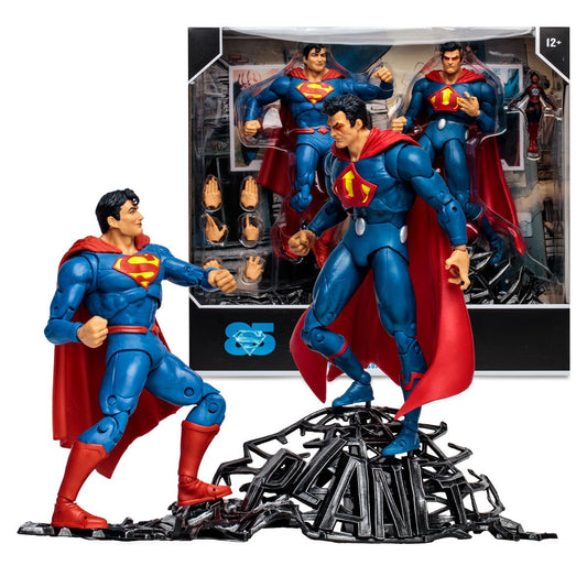DC Superman vs. Superman of Earth-3 with Atomica 7-Inch Scale Action Figure 2-Pack - Heretoserveyou