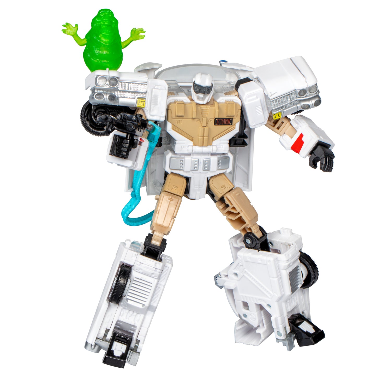 Transformers Collaborative Ghostbusters x Transformers Toy Ectotron, Transformers Action Figure, 8+
