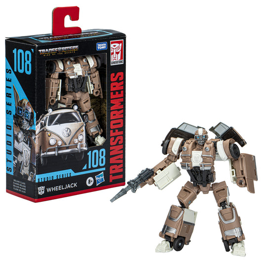Transformers Studio Series Deluxe Transformers: Rise of the Beasts 108 Wheeljack - Heretoserveyou