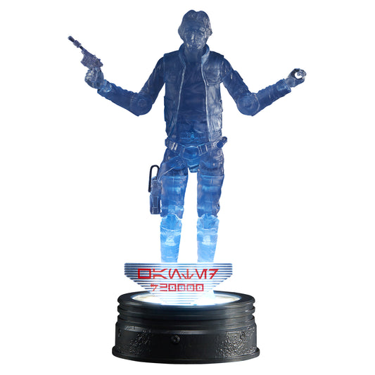 Star Wars The Black Series Holocomm Collection Han Solo, Collectible 6 Inch Action Figure with Light-Up Holopuck - HERETOSERVEYOU