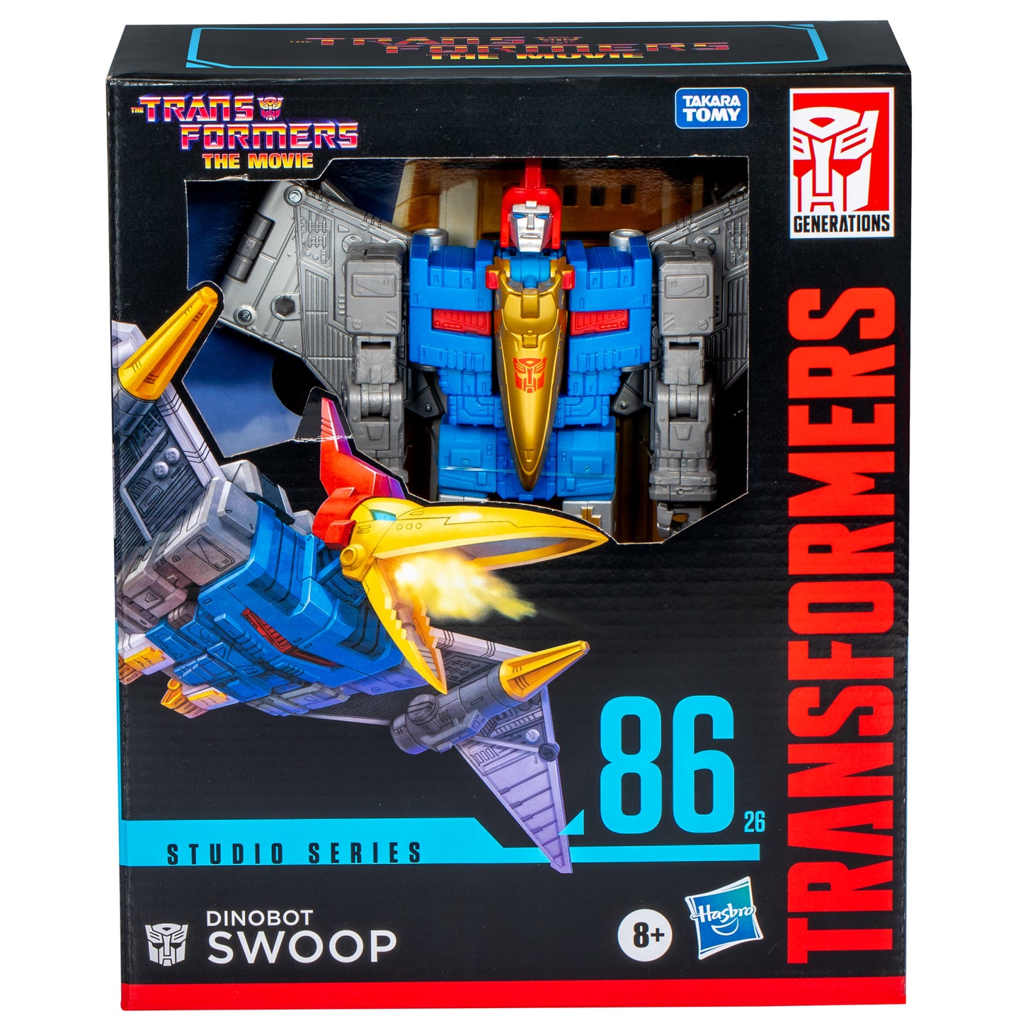 Transformers Studio Series Leader The Transformers: The Movie 86-26 Dinobot Swoop Action Figure