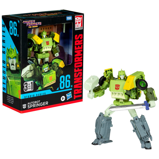 Transformers Studio Series Leader The Transformers: The Movie 86-30 Springer n 8.5” Action Figure, 8+
