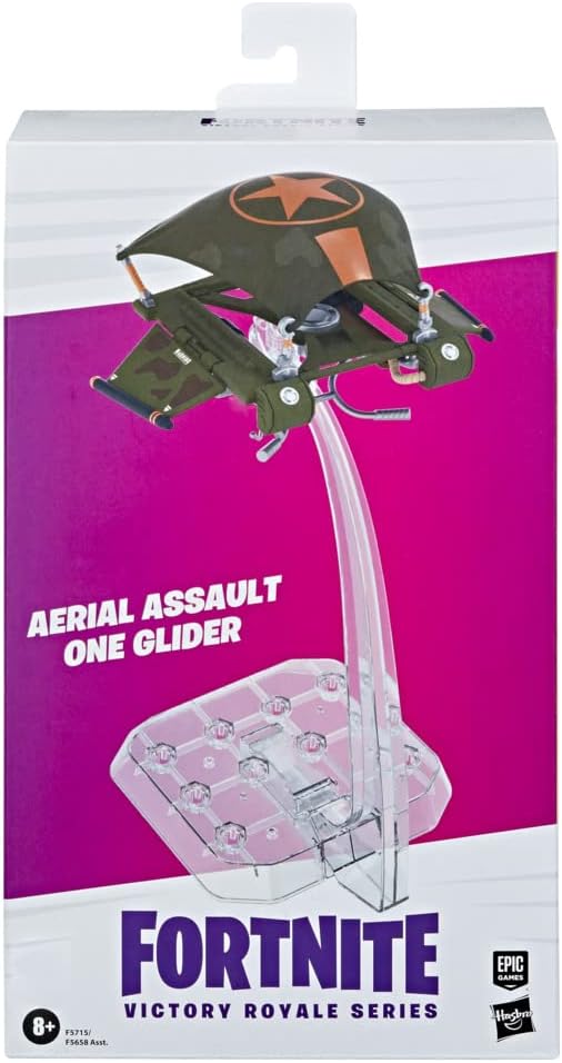 Fortnite Victory Royale Series Aerial Assault One Collectible Glider for Action Figure with Display Stand - Ages 8 and Up, 6-inch