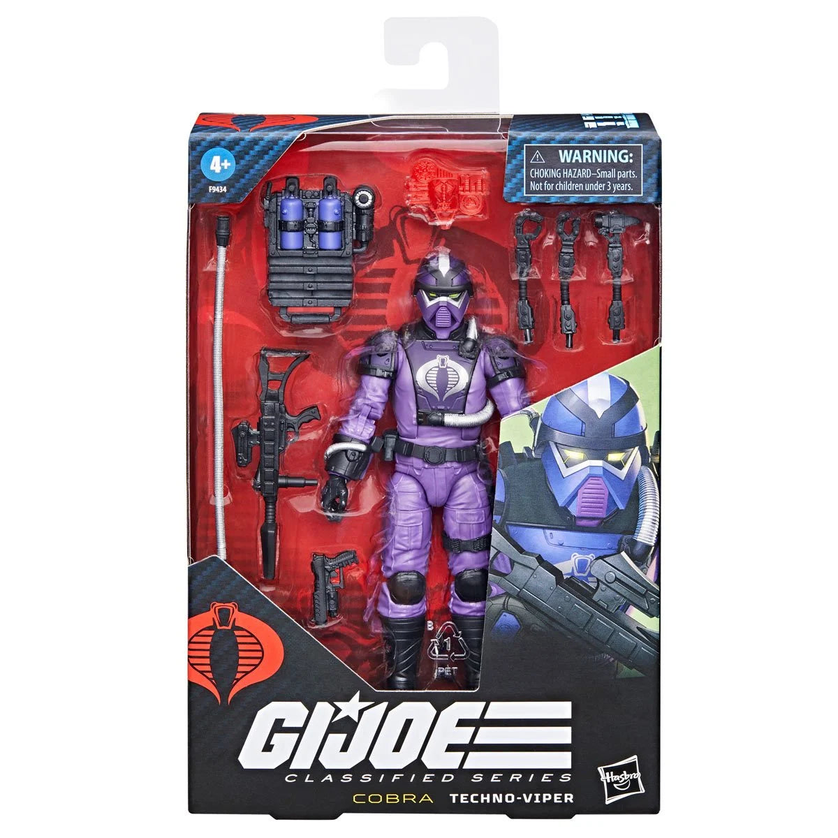 G.I. Joe Classified Series #117, Techno-Viper Action Figure [CASE PACK OF 4]