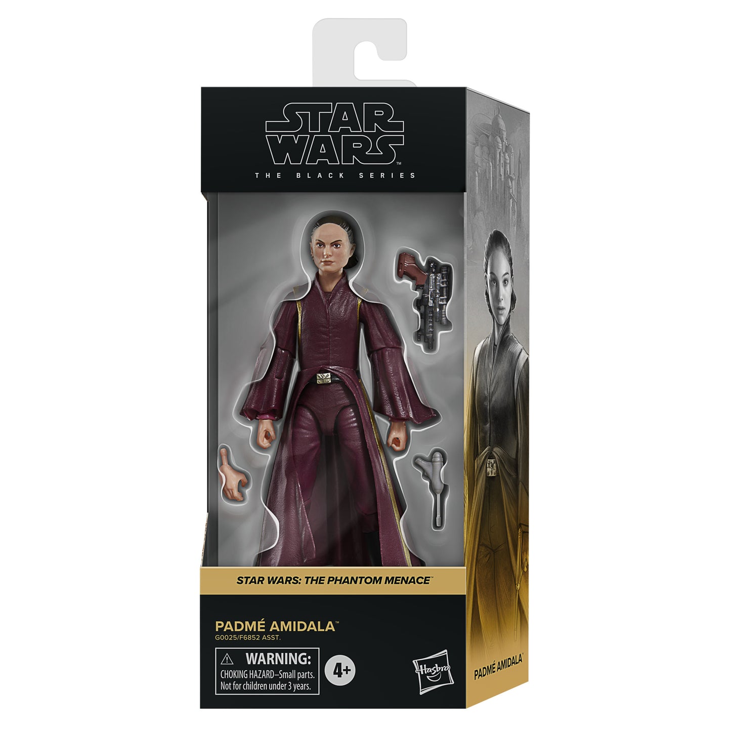 [PRE-ORDER] Star Wars The Black Series Padmé Amidala, Star Wars: The Phantom Menace Collectible 6 Inch Action Figure, Ages 4 and Up