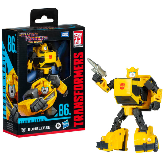 Transformers Studio Series Deluxe The Transformers: The Movie 86-29 Bumblebee 4.5” Action Figure, 8+