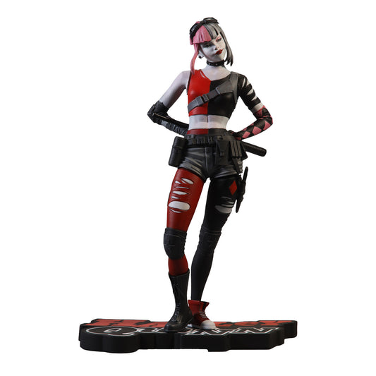 Harley Quinn: Red White & Black-Harley Quinn by Simone Di Meo (DC Direct) Resin Statue