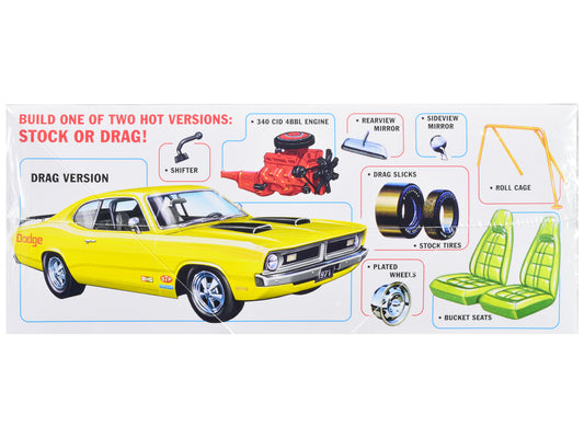 Skill 2 Model Kit 1971 Dodge Demon 1/25 Scale Model by MPC