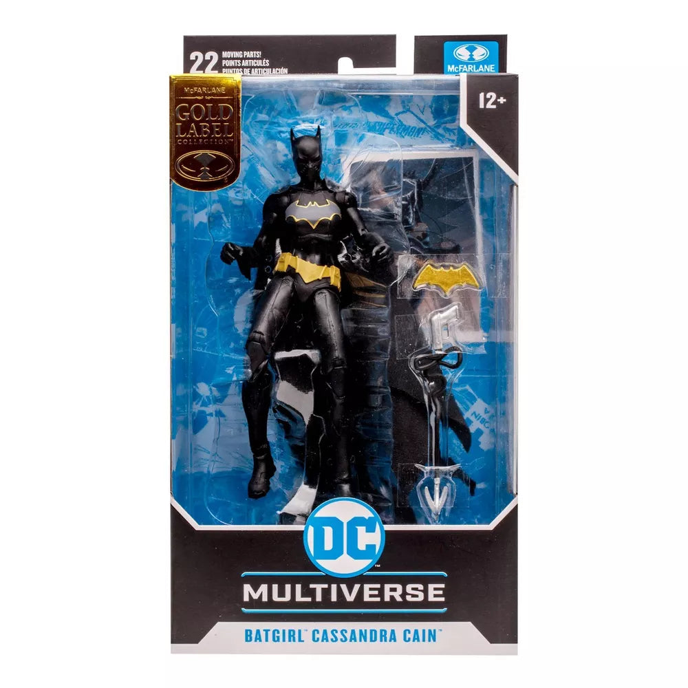 McFarlane Toys DC Comics Batgirl Cassandra Cain 7" Gold Label Action Figure