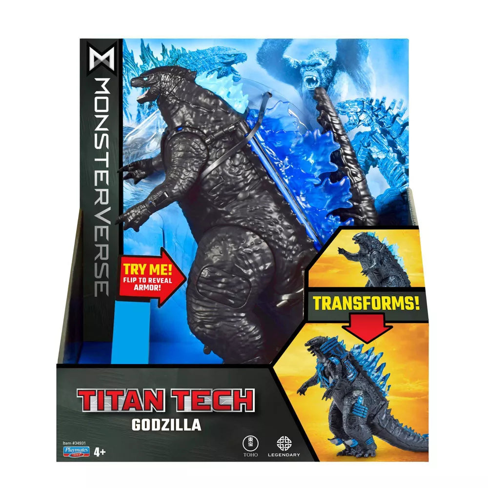 Monsterverse Deluxe Titan Tech Godzilla 8" Action Figure