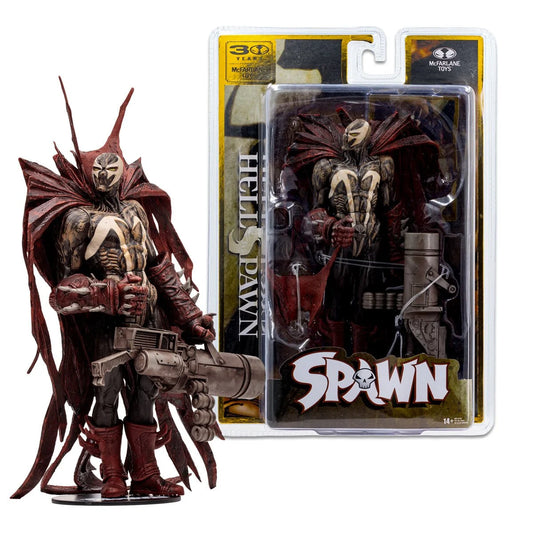 Spawn Wave 7 McFarlane Toys 30th Anniversary Hellspawn Digitally Remastered 7-Inch Scale Posed Figure