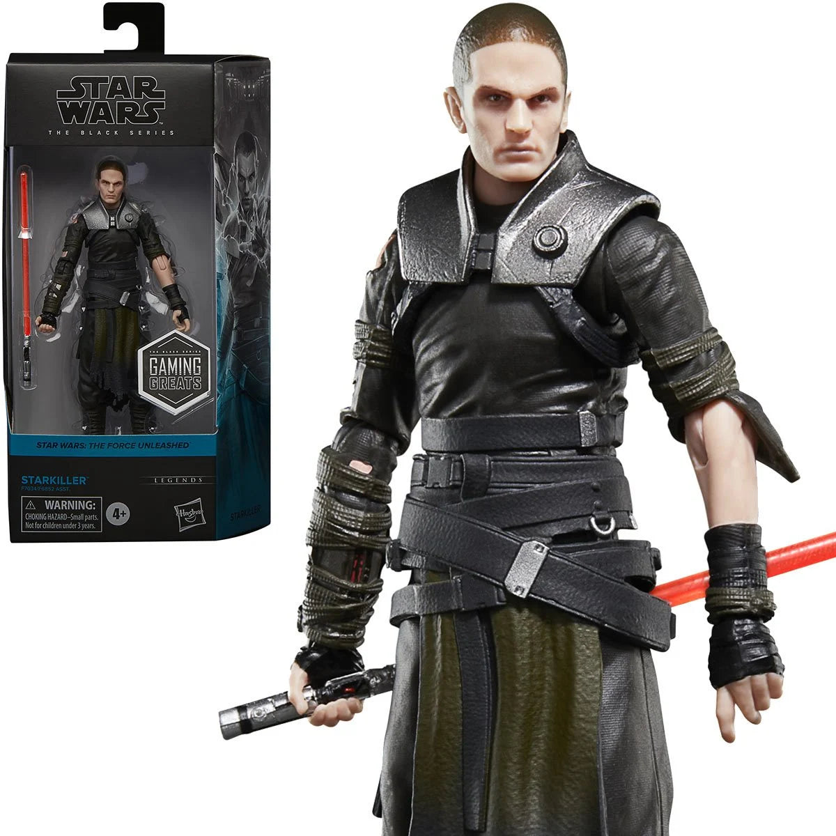 Star Wars The Black Series 6-Inch Starkiller (The Force Unleashed) Action  Figure