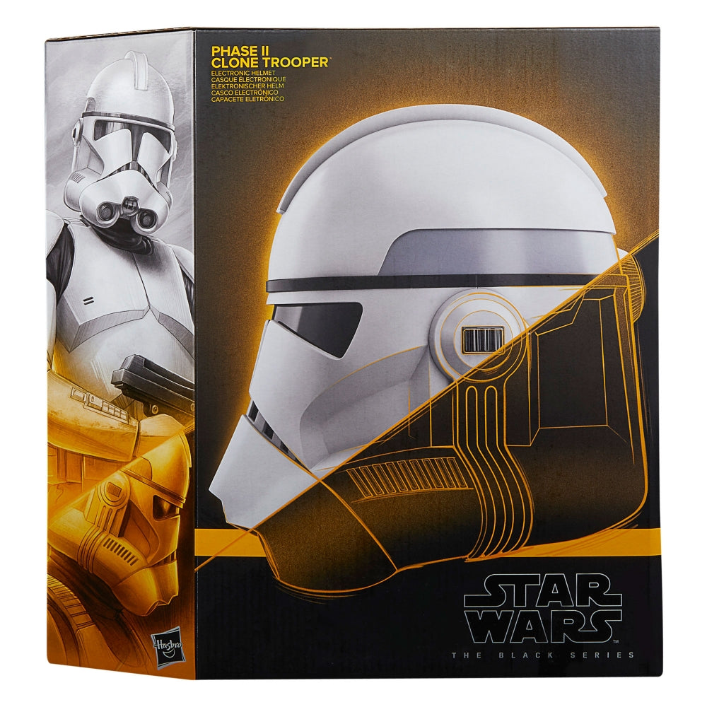 Star Wars The Black Series Phase II Clone Trooper Premium Electronic Helmet