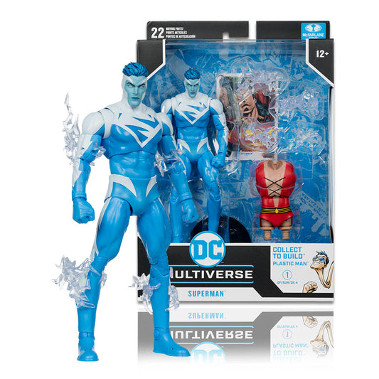 DC Multiverse JLA Build-A-Figure Plastic Man - Superman Action Figure Toy