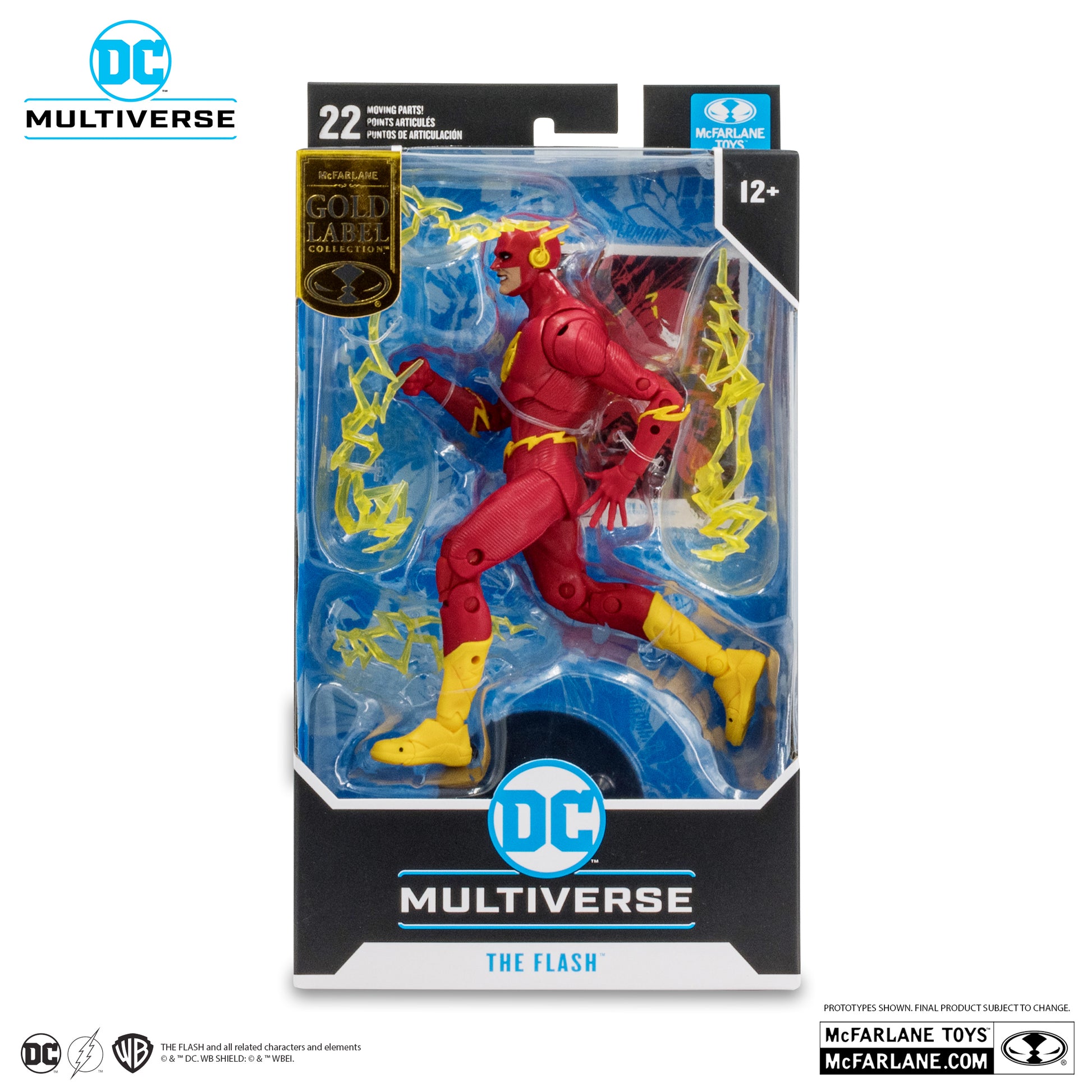 DC Multiverse The Flash (The Flash: Dawn of DC) Gold Label 7in Action Figure