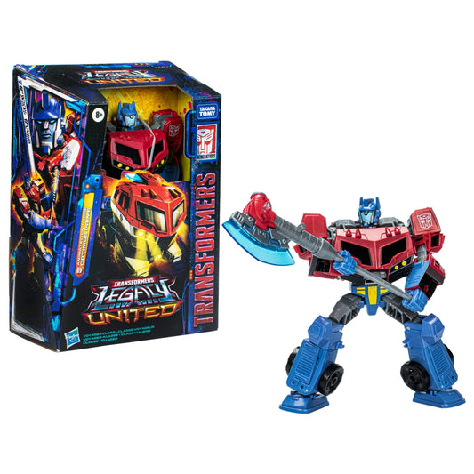 Transformers Legacy United Voyager Class Animated Universe Optimus Prime