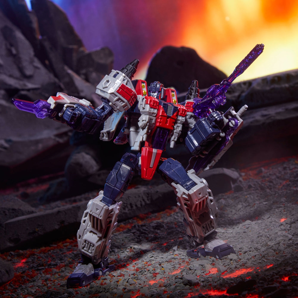 Transformers Legacy United Voyager Class Cybertron Universe Starscream Action Figure