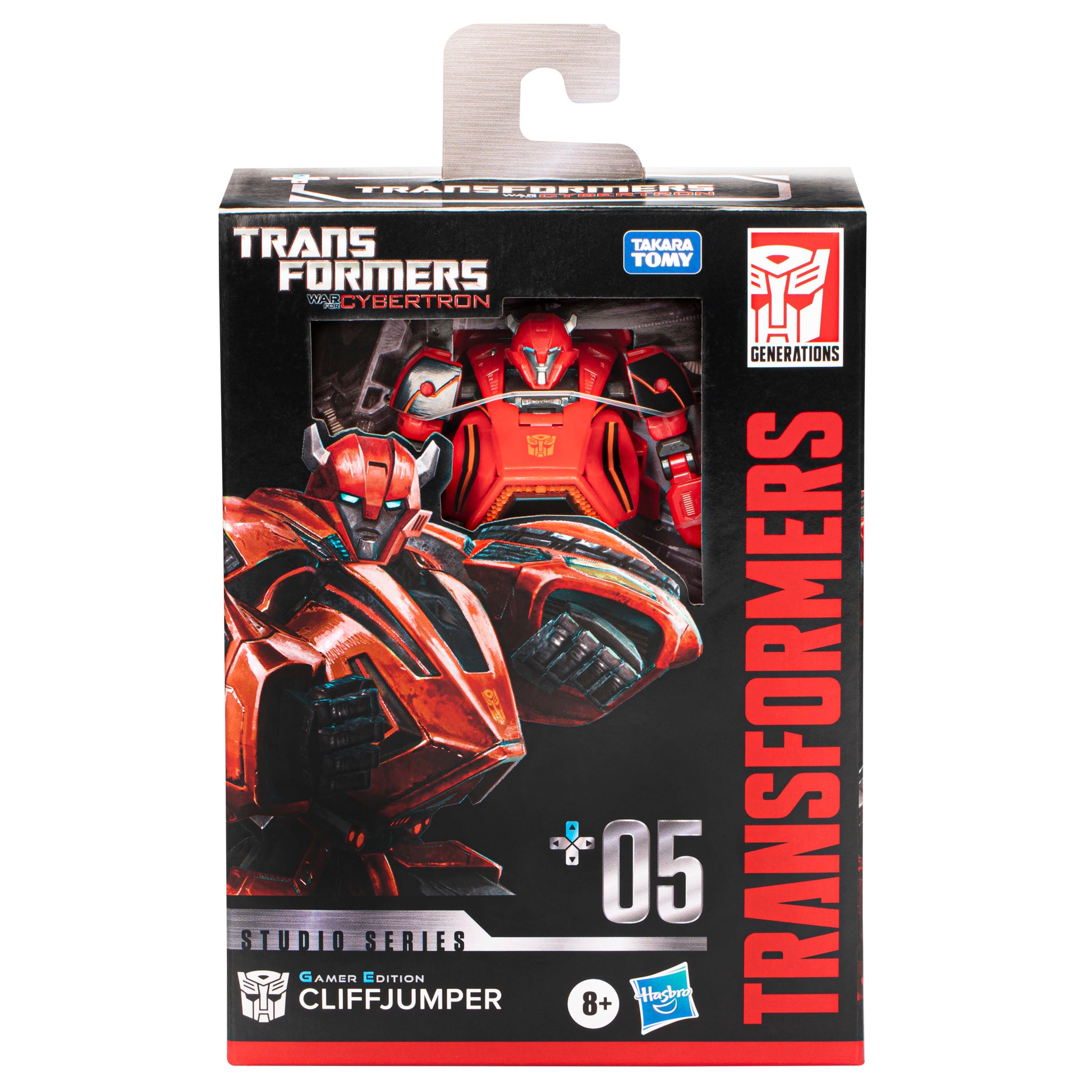 Transformers Studio Series Deluxe Transformers: War for Cybertron 05 Gamer Edition Cliffjumper - Heretoserveyou