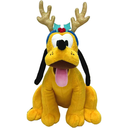 Disney - Pluto - Christmas Plush Toy - Small - Heretoserveyou