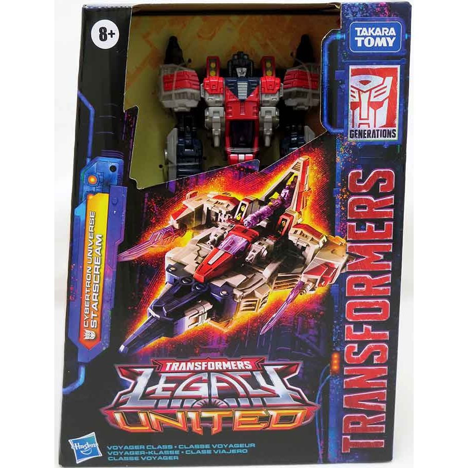 Transformers Legacy United 7 Inch Action Figure Voyager Class (2024 Wave 2) - Starscream