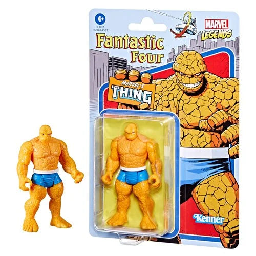 Marvel Legends Retro 375 Collection The Thing 3 3/4-Inch Action Figure - Action & Toy Figures Heretoserveyou