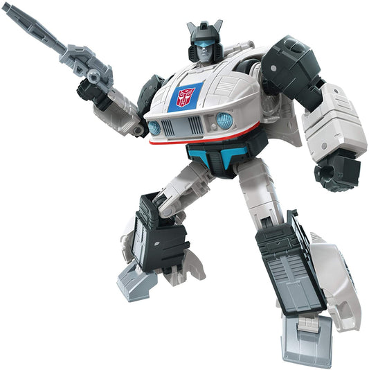 Transformers Toys Studio Series 86-01 Deluxe Class The Transformers: The Movie 1986 Autobot Jazz Action Figure - Ages 8 and Up, 4.5-inch - Transformers Action Figure Heretoserveyou