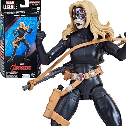 Avengers 2023 Marvel Legends Yelena Belova Black Widow 6-Inch