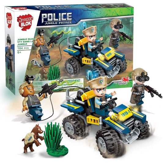 Dragon Blok - Jungle Quad - Police Jungle Patrol