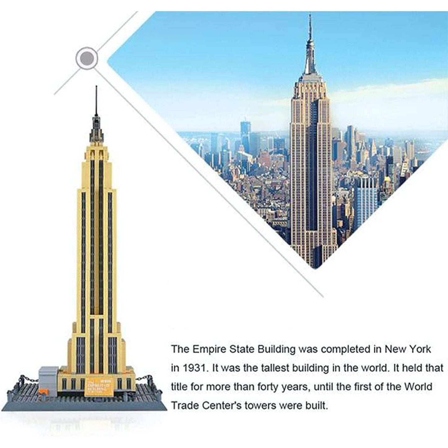 Dragon Blok Architect - The Empire State Building - 1995 pcs