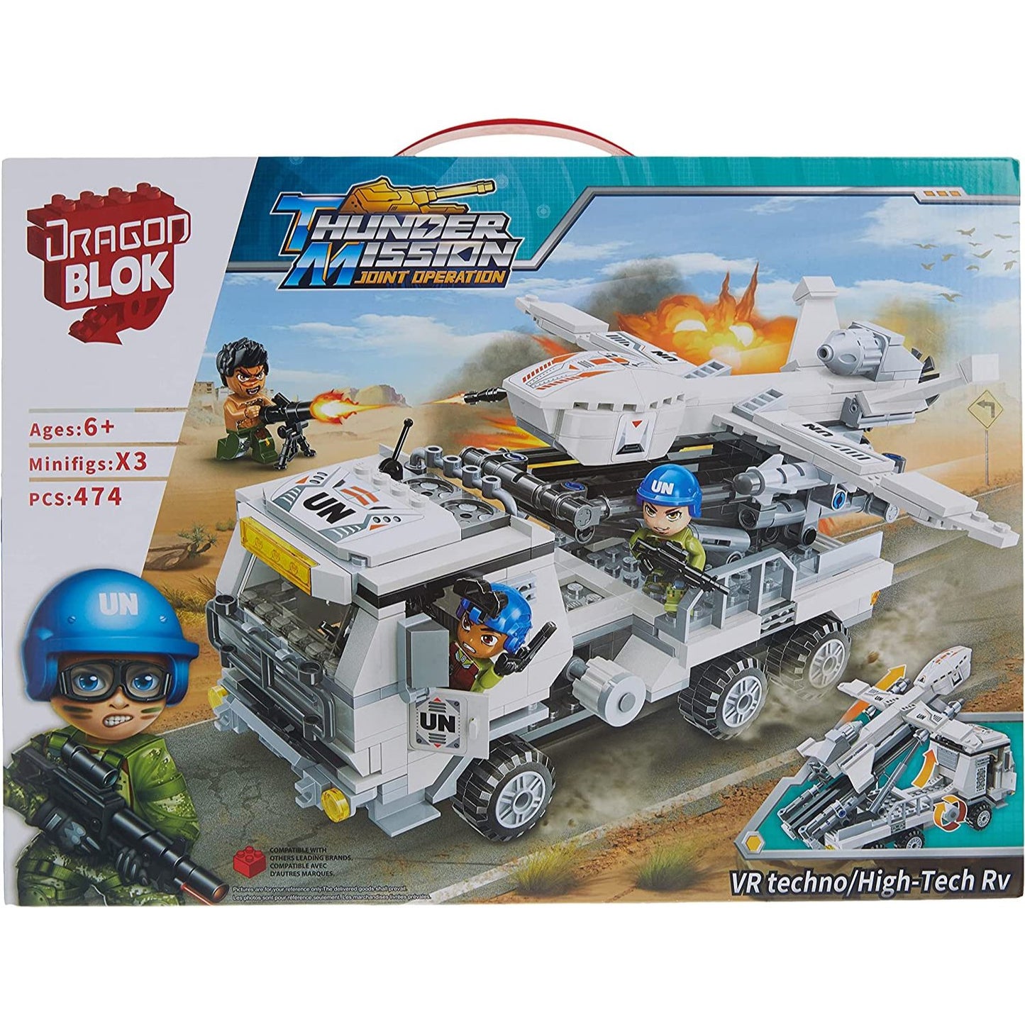 Dragon Blok - Thunder Mission - HIGH-TECH RV Toy