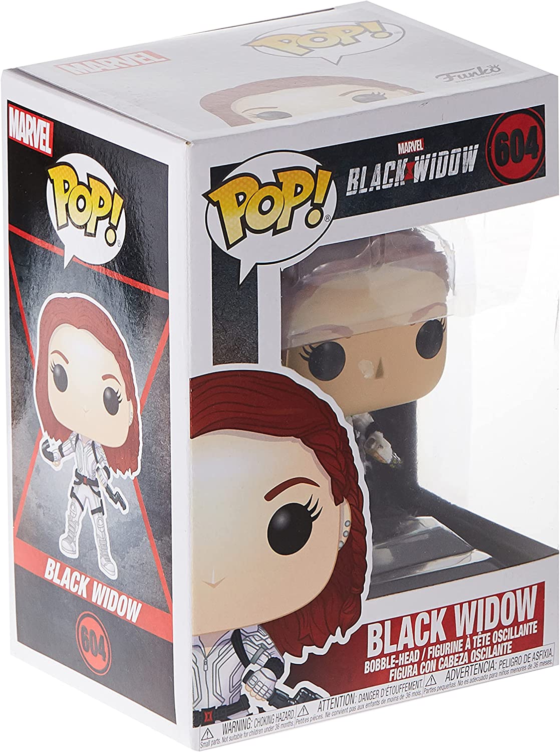 Funko Pop! Marvel: Black Widow – Black Widow (White Suit) - Funko pop Heretoserveyou