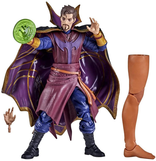 Hasbro Marvel Legends Series 6-inch Scale Action Figure Toy Doctor Strange Supreme, Premium Design, 1 Figure, 1 Accessory, and Build-a-Figure Part - Action & Toy Figures Heretoserveyou