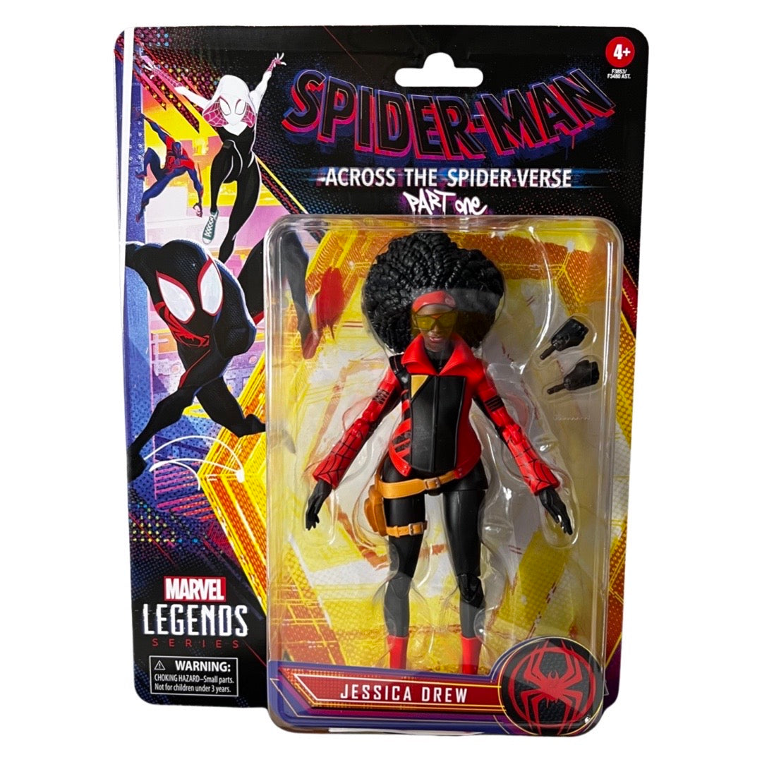 Marvel Legends Spider-Man Across The Spider-Verse Jessica Drew Action Figure Toy - Heretoserveyou