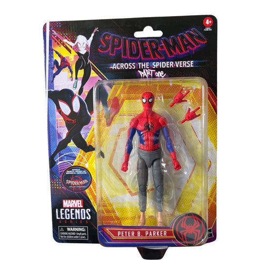 Marvel Legends Spider-Man Across The Spiderverse Peter B. Parker Action Figure Toy - Heretoserveyou