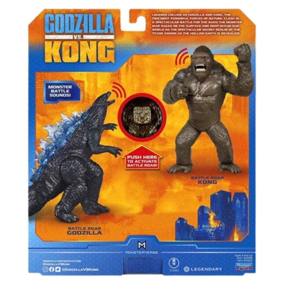 MonsterVerse 7" Battle Roar Kong, 7-Inch Toy