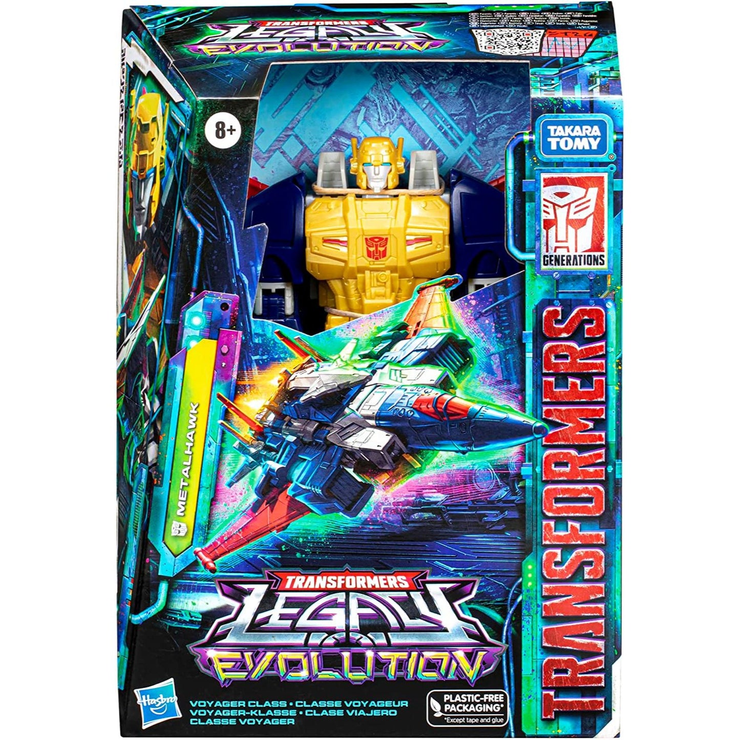 Transformers Generations Legacy Evolution Voyager Metalhawk Action Figure Toy