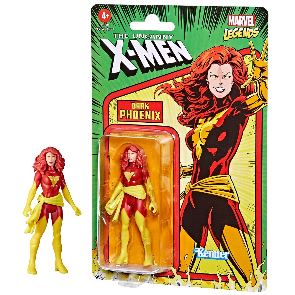 Marvel Legends Series 3.75-inch Retro 375 Collection Dark Phoenix Action Figure Toy - Action & Toy Figures Heretoserveyou