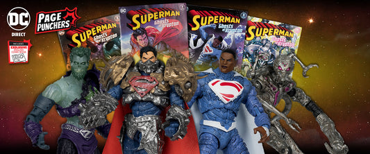 DC Page Puncher Wave 5 - Superman, Brainiac, Earth-2 Superman & Ghost of Zod