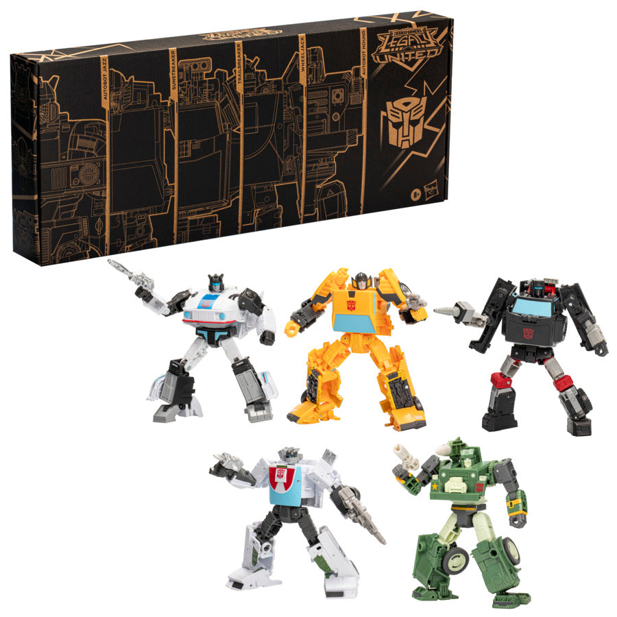 Stand United: The Must-Have Transformers 5-Pack for Fans!