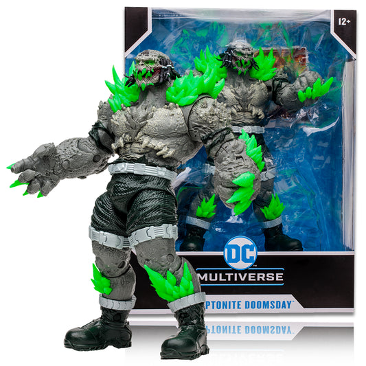 Closer Look at McFarlane Toys DC Multiverse Kryptonite Doomsday Mega Figure