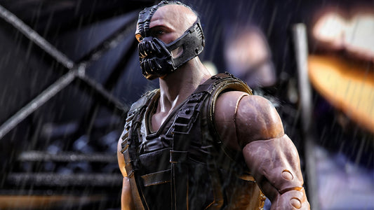 Assemble Your Own Tom Hardy Bane: McFarlane's Dark Knight Trilogy Toy Collection is Here.