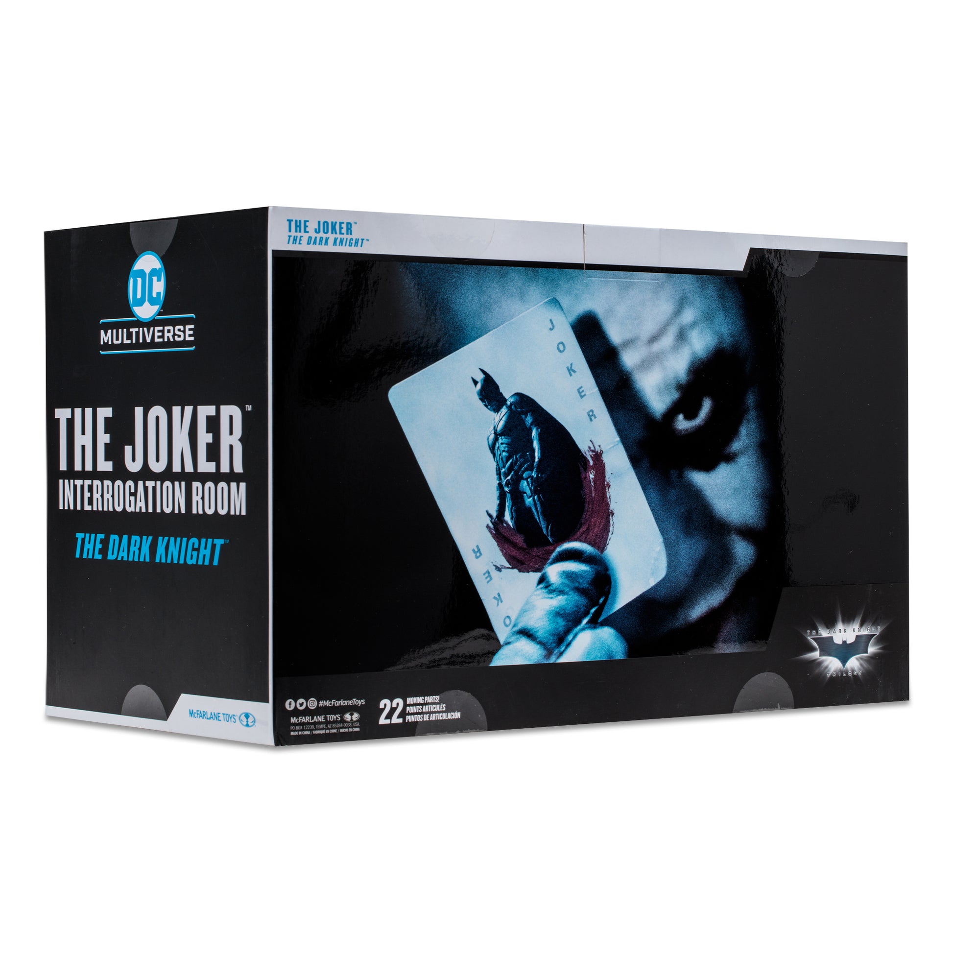 The Joker Interrogation Room (The Dark Knight) Gold Label 7" Figure Exclusive - heretoserveyou
