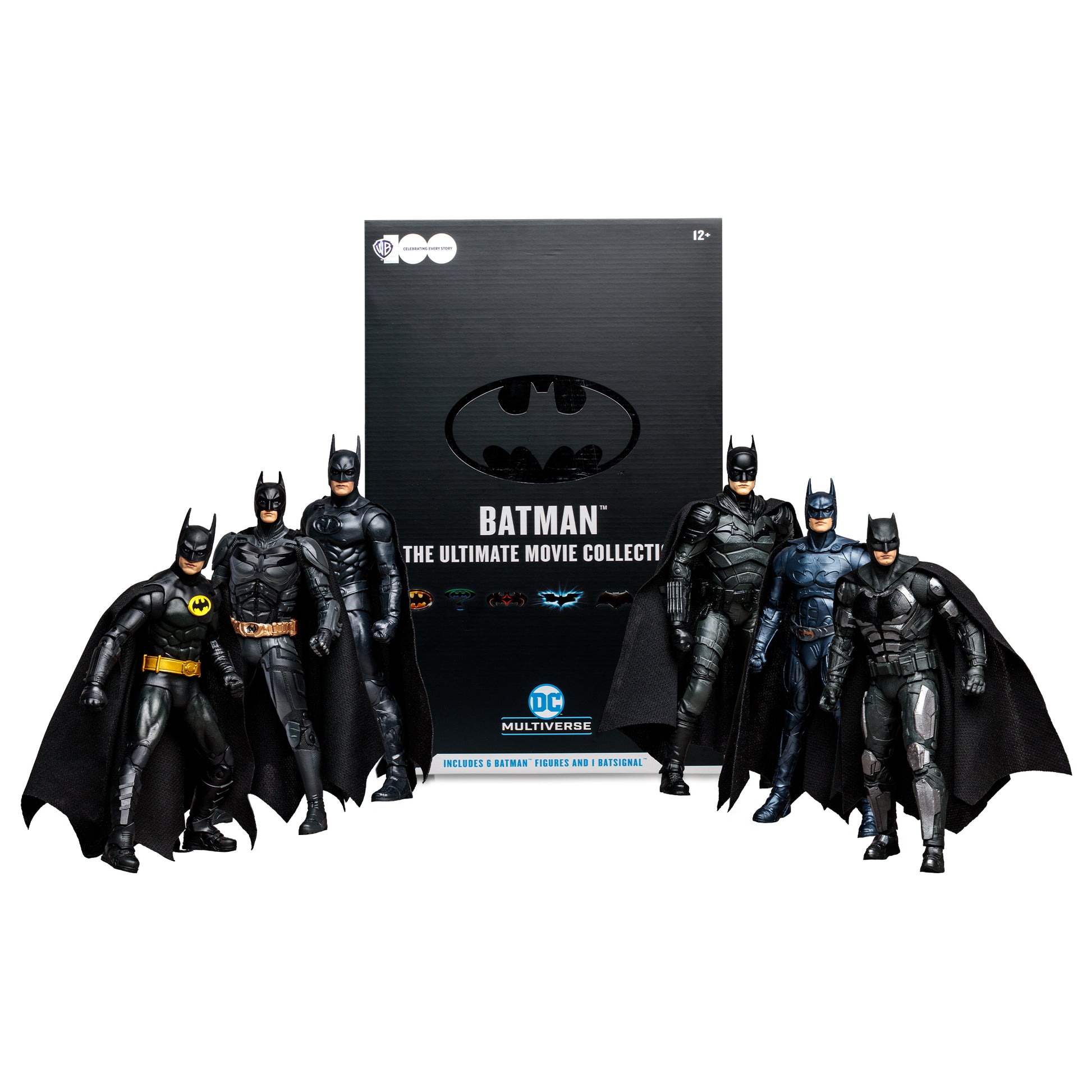 DC Multiverse Batman The Ultimate Movie Collection 7 Inch Figure 6-pack - Heretoserveyou