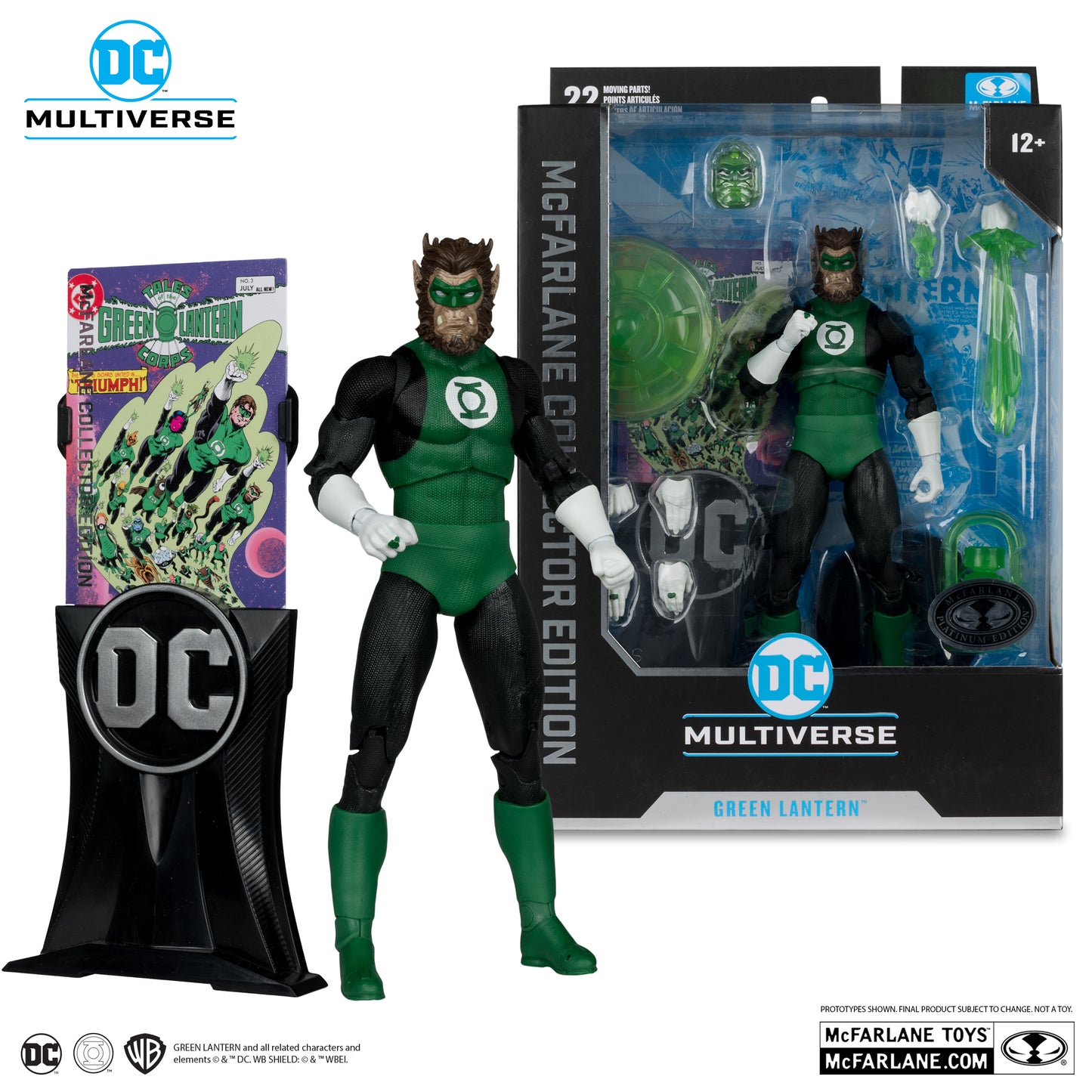 [Platinum Edition] Green Lantern (Green Lantern Corps) Action Figure McFarlane Collector Edition #22