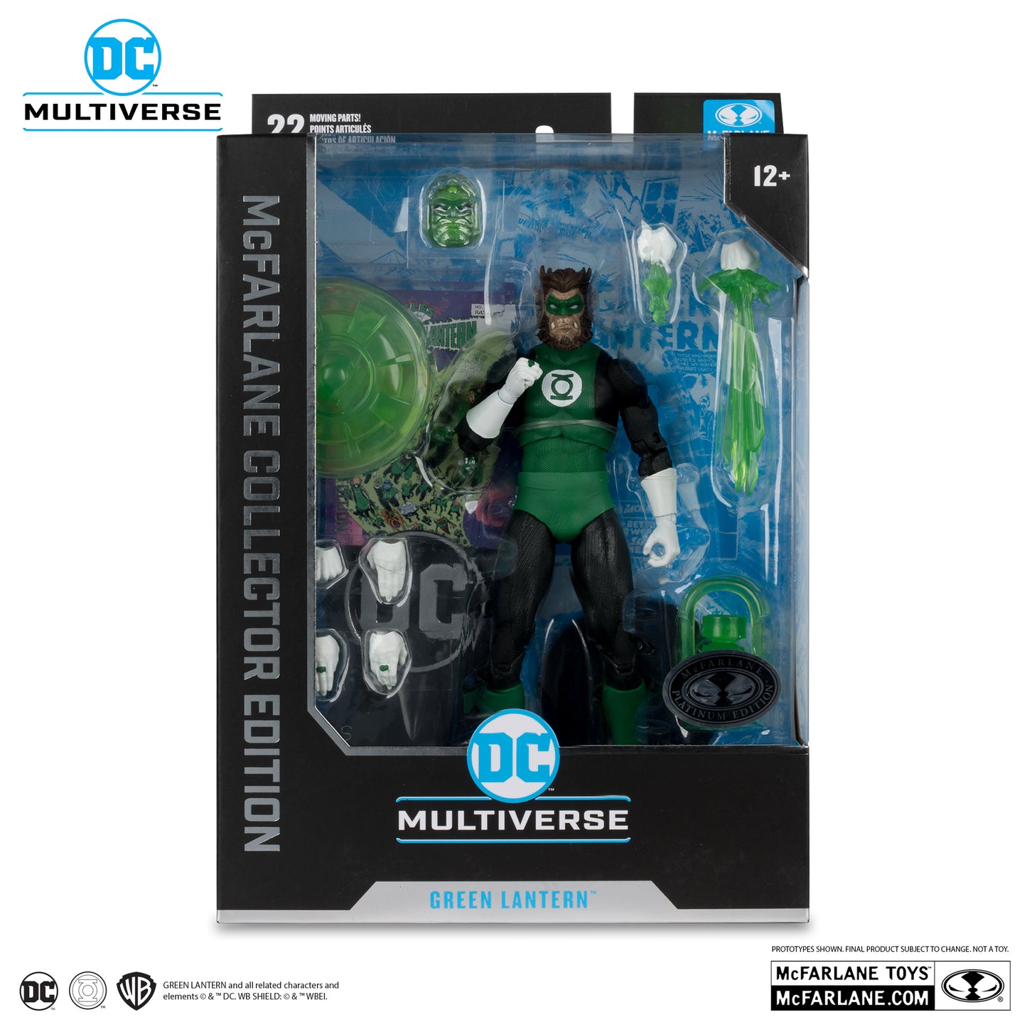 [Platinum Edition] Green Lantern (Green Lantern Corps) Action Figure McFarlane Collector Edition #22