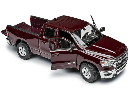 2019 RAM 1500 Pickup Truck Dark Red Metallic "NEX Models" Series 1/27 Diecast Model Car by Welly