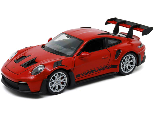 Porsche 911 GT3 RS (992) Red "NEX Models" Series 1/24 Diecast Model Car by Welly