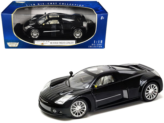 Chrysler Me Four Twelve Black 1/18 Diecast Model Car by Motormax