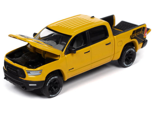 2023 Ram 1500 Rebel Havoc Edition Pickup Truck Baja Yellow "Muscle Trucks" Series 1/64 Diecast Model Car by Auto World